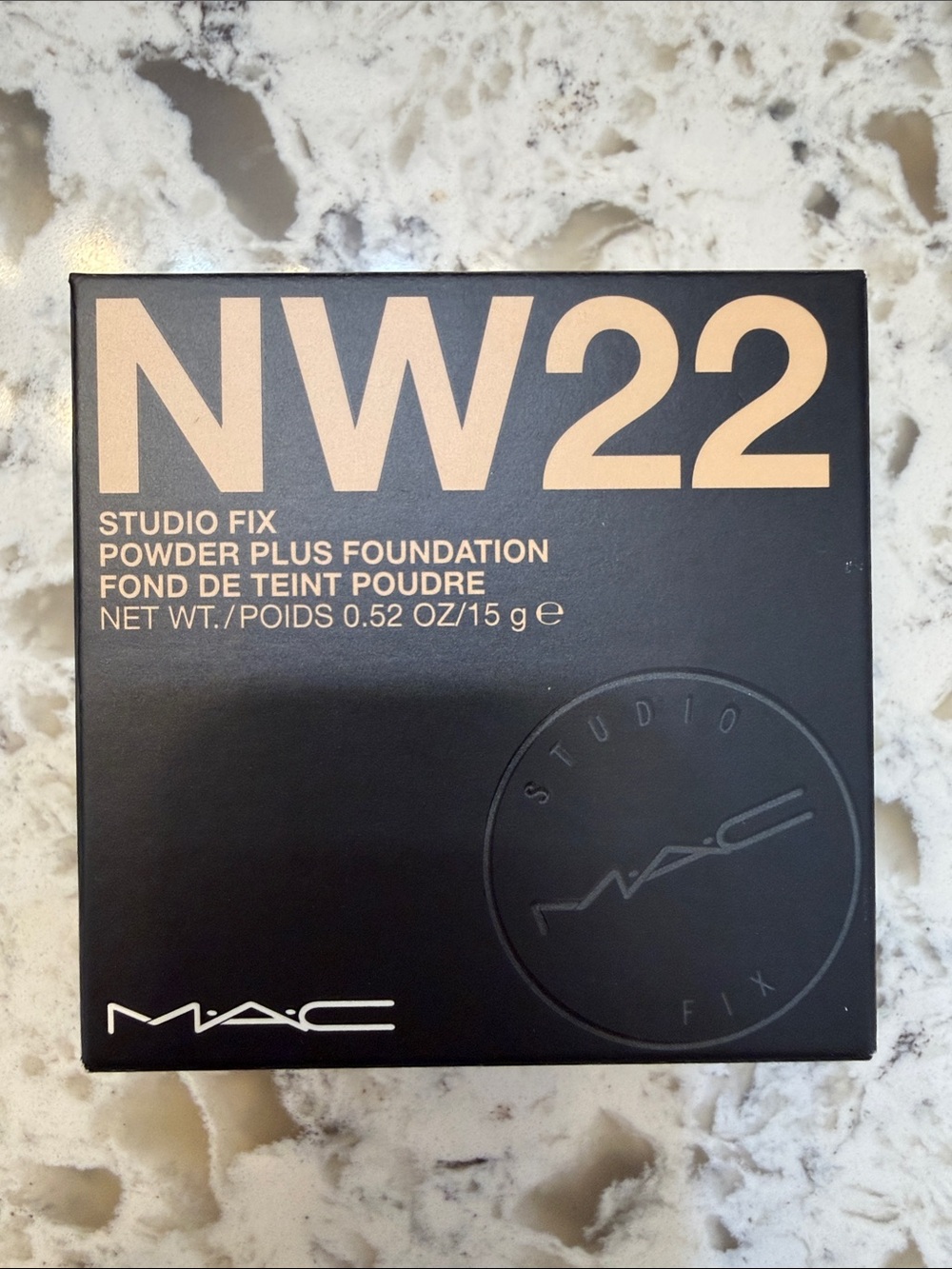 Original MAC Cosmetics Studio Fix Powder Plus Foundation NW22